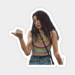 Once Upon a Time: Hitchhiking to the Ranch Magnet