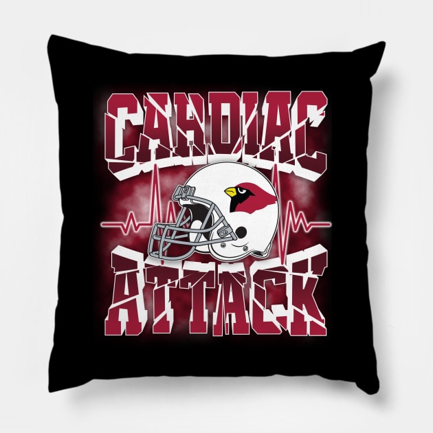 Cardiac Attack! Pillow by LunaGFXD