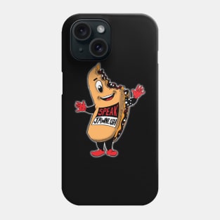 cheesesteak mascot Phone Case