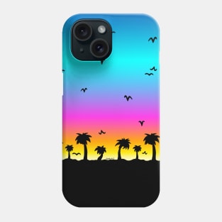 Sunset On The Beach Phone Case