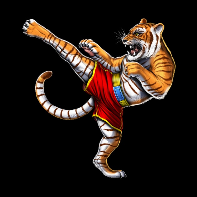 Tiger Muay Thai Fighter by underheaven