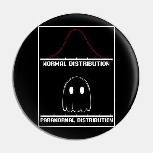 Ghost - Halloween Ghost Paranormal Distribution Pin