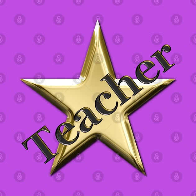 Gold Star Teacher by Amanda Lucas