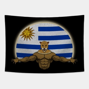 Cheetah Uruguay Tapestry