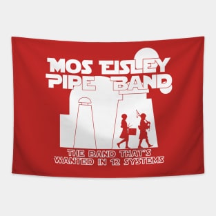 Mos Eisley Pipe Band Tapestry