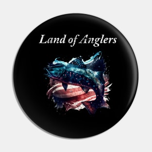 Land of Anglers Pin