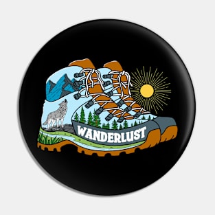 Wanderlust Pin