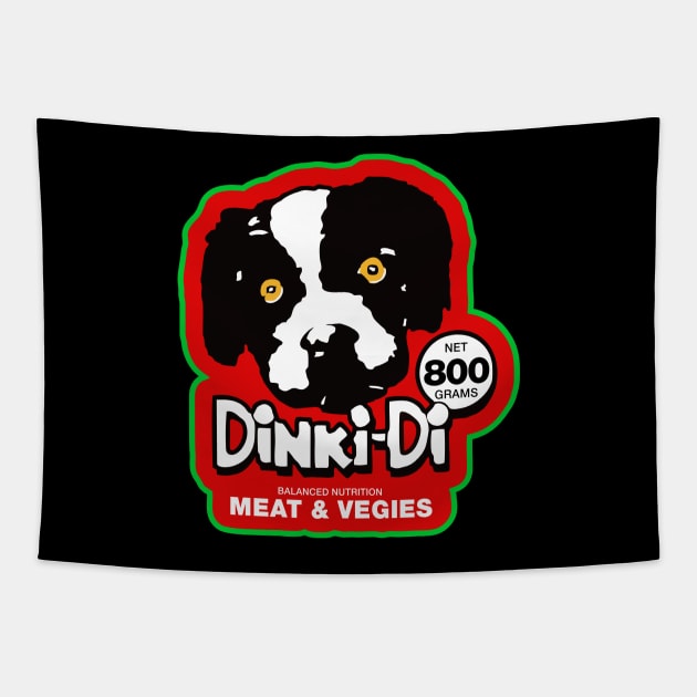 Dinki Di Dog Food - Mad Max Tapestry by BarkeranArt