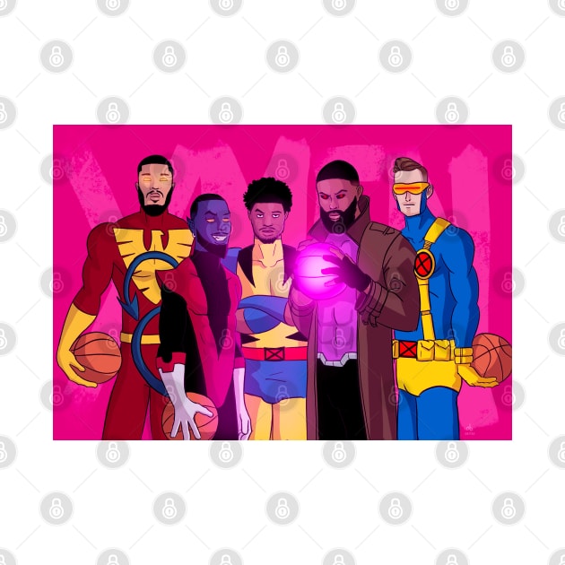 Uncanny Basketball team by boothy