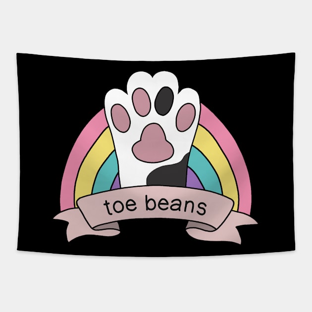 Toe Beans Tapestry by valentinahramov