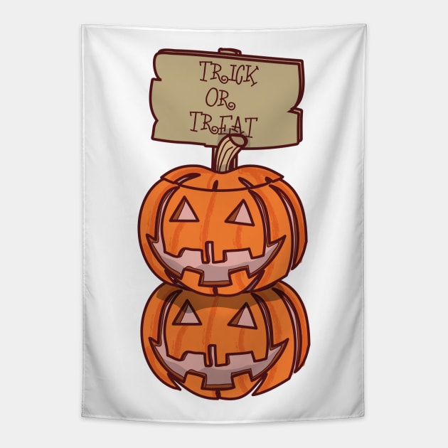 Trick or Treat Tapestry by mrsmauve