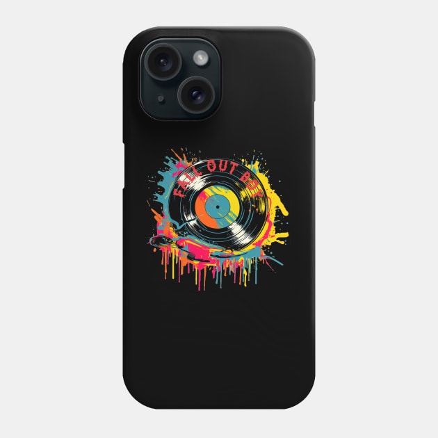 Fall Out Splash Colorful Phone Case by MORRISWORD