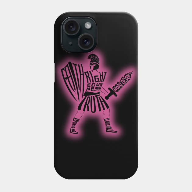 ARMOR OF GOD PINK Phone Case by Seeds of Authority
