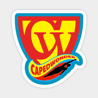 CapedWonder logo 1 Magnet