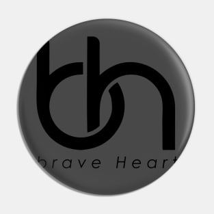 brave Heart Pin