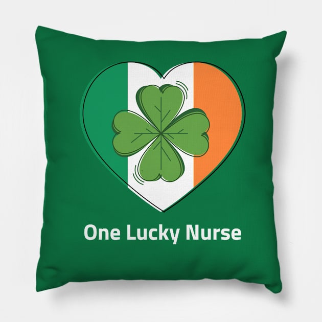 One Lucky Nurse Pillow by DM_Creation