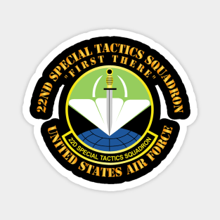 USAF - 22nd Special Tactics Squadron - First There X 300 Magnet