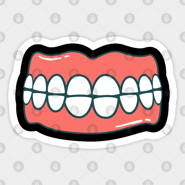 funny false teeth - Funny Masks - Sticker | TeePublic funny false teeth - Funny Masks - Sticker | TeePublic