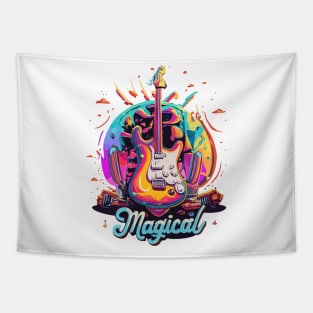 magical guitar Tapestry