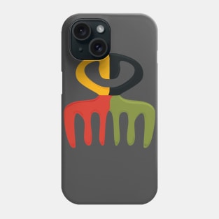 Adinkra Duafe Comb Phone Case