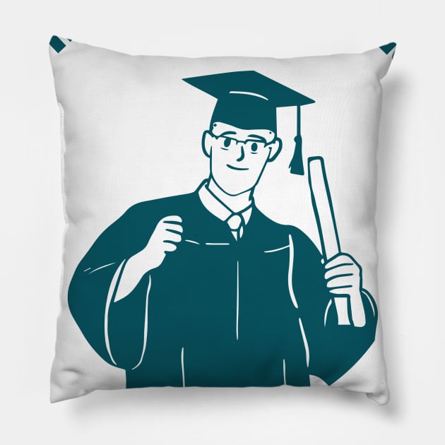 Are you excited for the next phase of your life? Pillow by ForEngineer