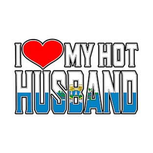 I Love My Hot Sammarinese Husband T-Shirt