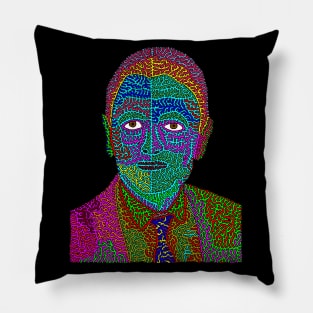 Rowan Atkinson - Pop Art Style Pillow