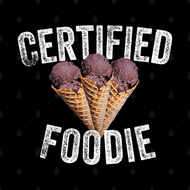 Certified Foodie - Ice Cream Cones by wildjellybeans