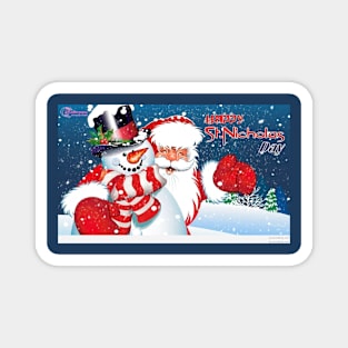 Cute vintage Santa Claus Magnet