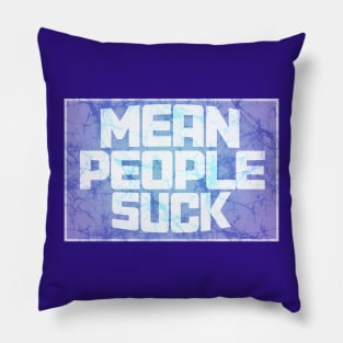 Mean People Suck batik style Grateful Dead Company Phish lot peace love Pillow