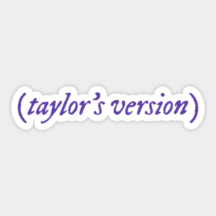 The Anti-Hero Sticker  Taylor Swift Vinyl Stickers – handsomeprintsdesign