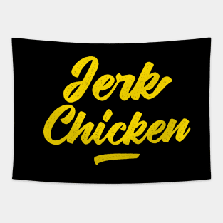 Caribbean Jerk Chicken Tapestry