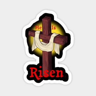 He is risen Magnet