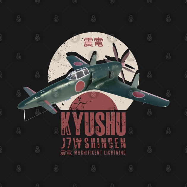 Kyushu J7W Shinden by Distant War