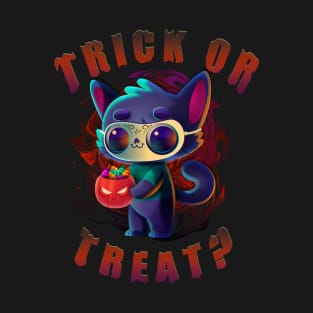 Trick or treat Cat T-Shirt