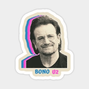 Bono U2 // Vintage Magnet