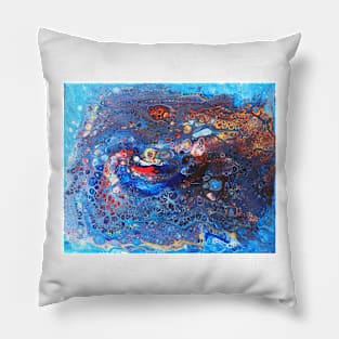 Colorful mess Pillow