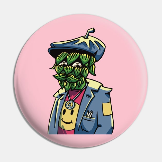 Hophead Pin by Autifant’s Art