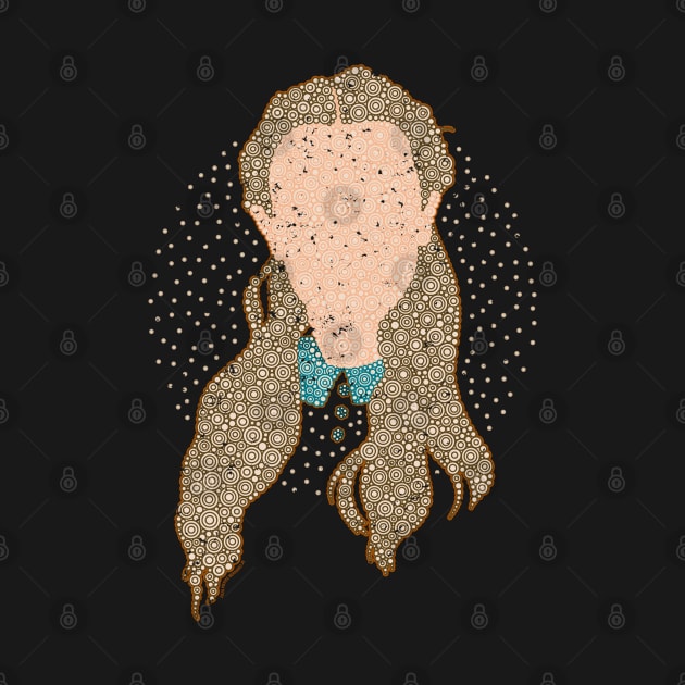 Enola Holmes Minimalist Portrait Circle Design by pbdotman