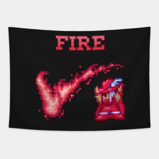 R Mage FIRE Tapestry