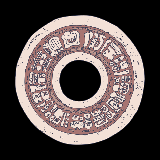 Pok Ta Pok - Stone Hoop - Mayan Ball Game by DeWinnes