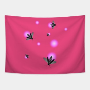 Firefly Pink Tapestry