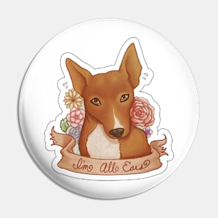 Sassy Pets - I'm All Ears Pin