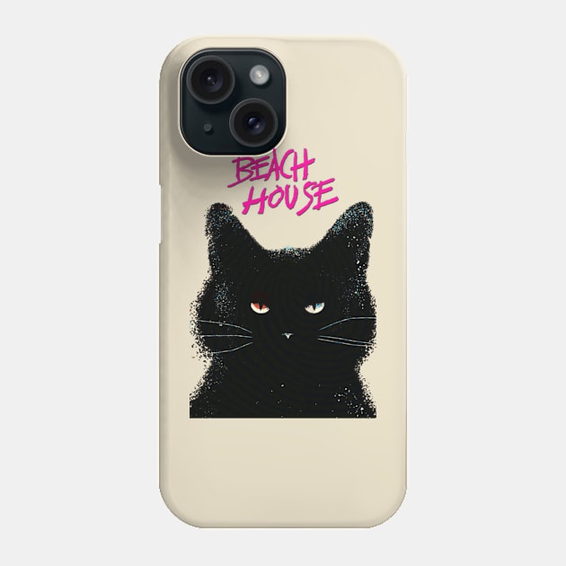 Beach House Cats Phone Case by 14RF