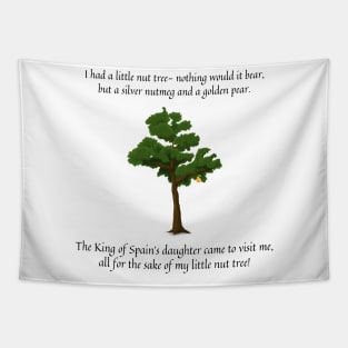 I had a little nut tree nursery rhyme Tapestry