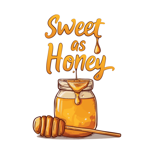 Valentine's Honey Jar: Sweet as Honey, Pop Art Style by YUED
