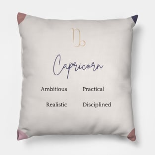 Capricorn Pillow