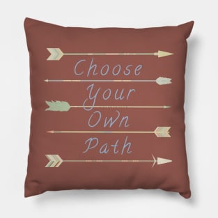 Choose Your Own Path Pillow