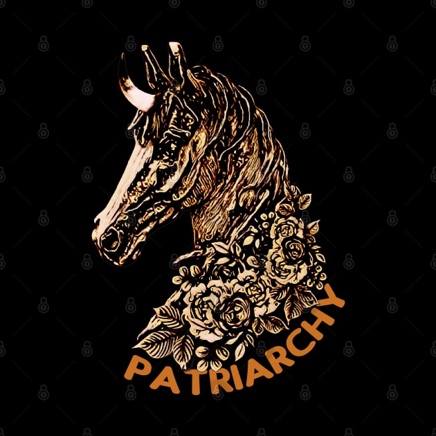 Patriarchy -- Retro Horse Design by Trendsdk