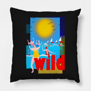 WILD SWIMMING Pillow